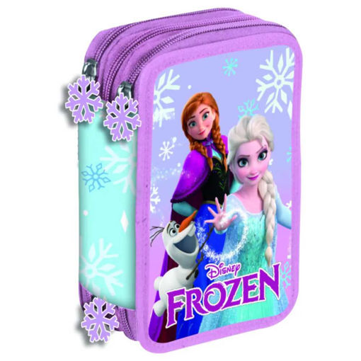 Picture of FROZEN 3 ZIP FILLED PENCIL CASE